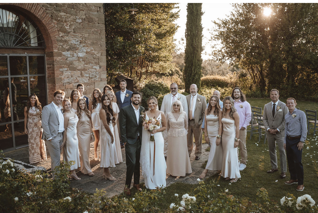 Wedding Party in Tuscany
