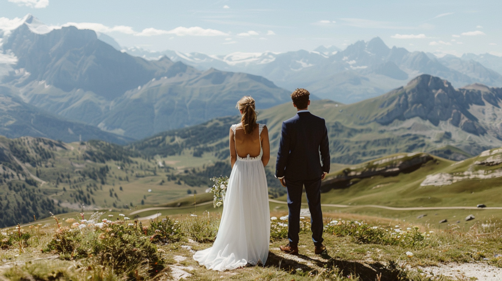Destination Weddings with Mountain Backdrops